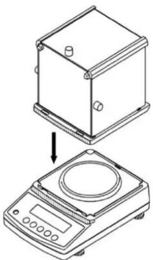 Kern PNJ 600-3M - Aufbauen, Aufstellen und nivellieren - 3