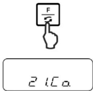 Kern PNJ 600-3M - Enable function for tolerance weighing „2.SEL. 1“: - 2