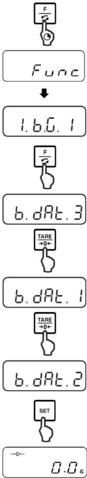 Kern PNJ 600-3M - Set date format - 1