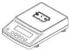 Kern PNJ 600-3M - Scope of delivery / serial accessories: - 1