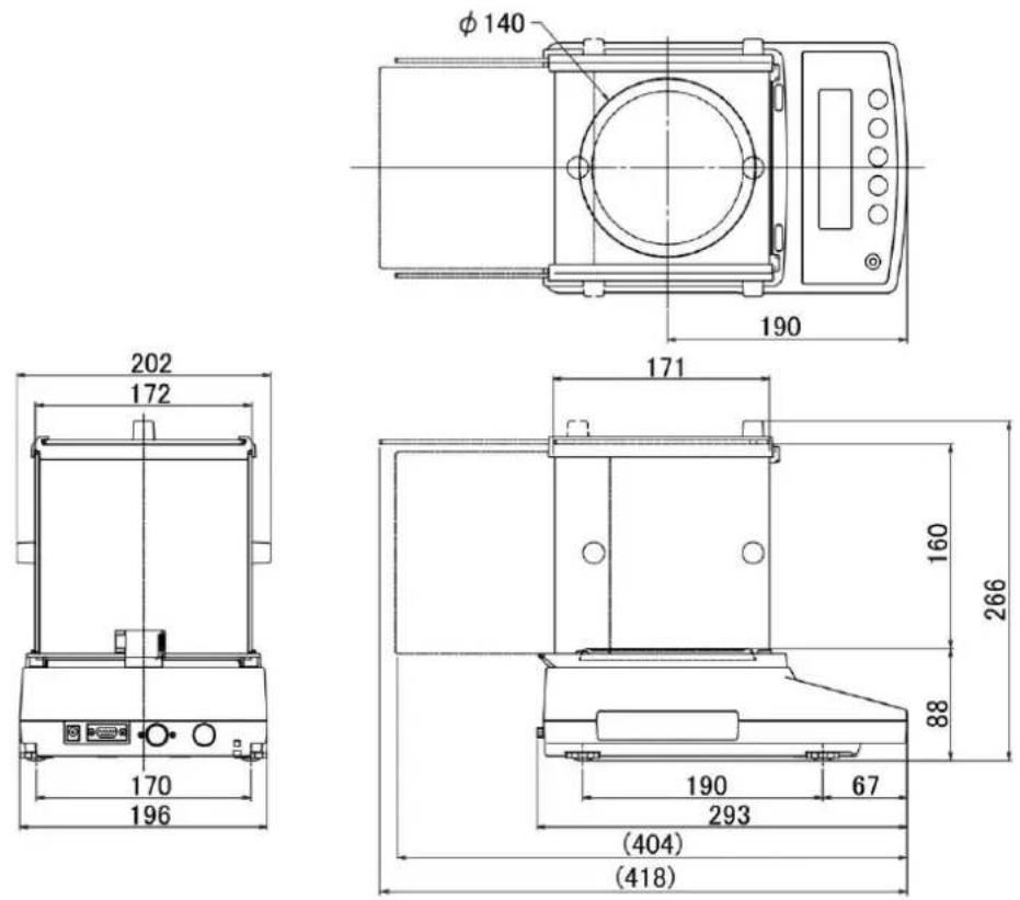 Kern PNJ 600-3M - Dimensions - 1