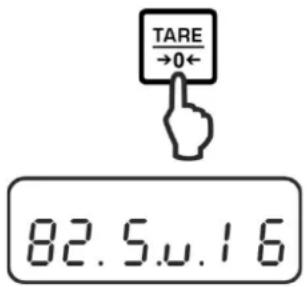 Kern PNJ 600-3M - Call up menu: - 4