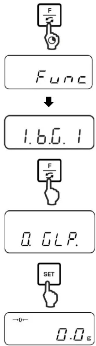 Kern PNJ 600-3M - Editer un protocole d'ajustage conforme à ISO/GLP/GMP (uniquement les modèles PNJ) - 1