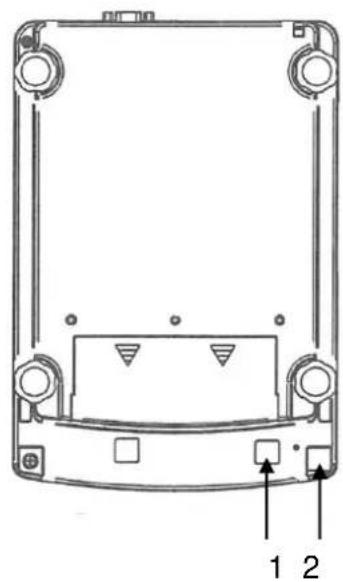 Kern PNJ 600-3M - Position Siegelmarken und Eichschalter - 1
