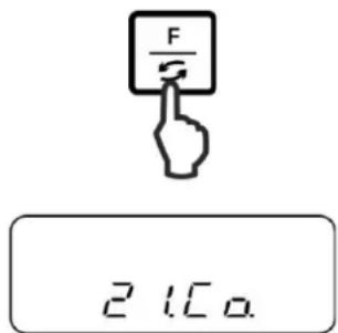 Kern PNJ 600-3M - Fonction pour pesée de tolérance „2.SEL. 1“ activer: - 2