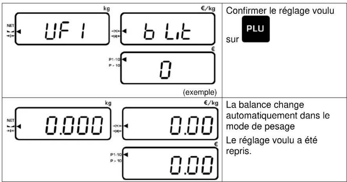 Kern RIB 10K-3HM - Eclairage du fond de I'ecran d'affichage - 2
