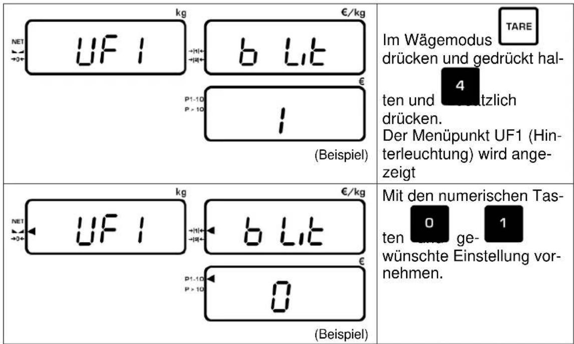 Kern RIB 6K-3HM - Hinterleuchtung der Anzeige - 1
