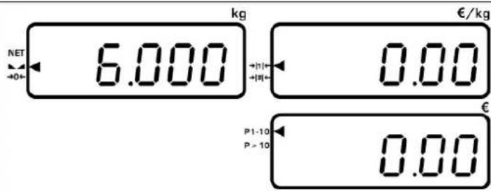 Kern RIB 6K-3HM - Procédure à suivre pour l'ajustage: - 6