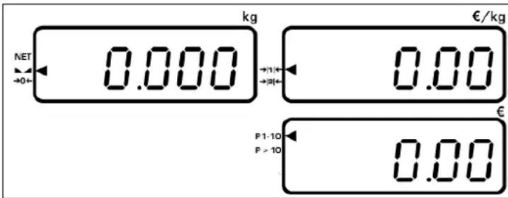 Kern RIB 6K-3HM - Procédure à suivre pour l'ajustage: - 1