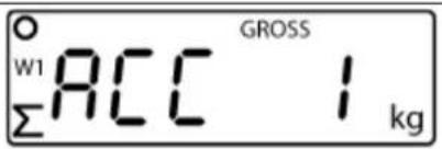 Kern EOC 6K-4A - Totalisation automatique - 3