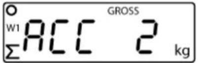 Kern EOC 6K-4A - Totalisation automatique - 6