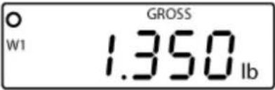 Kern EOC 6K-4A - Commutation de l'unité de pesée: - 3