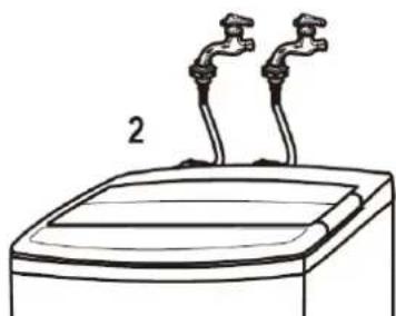 Ulsonix LCLEAN MINI L - Installare il tubo di ingresso dell'acqua. - 2