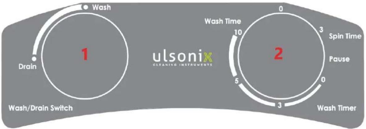 Ulsonix LCLEAN MINI XS - Panel sterowania - 1