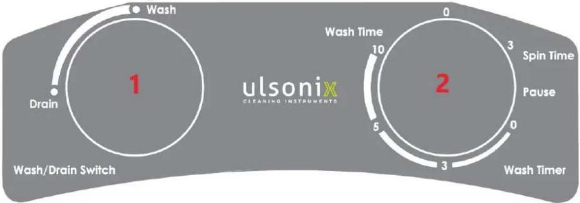 Ulsonix LCLEAN MINI XS - Kontrollpanel - 1
