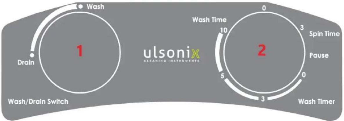Ulsonix LCLEAN MINI XS - Painel de controlo - 1