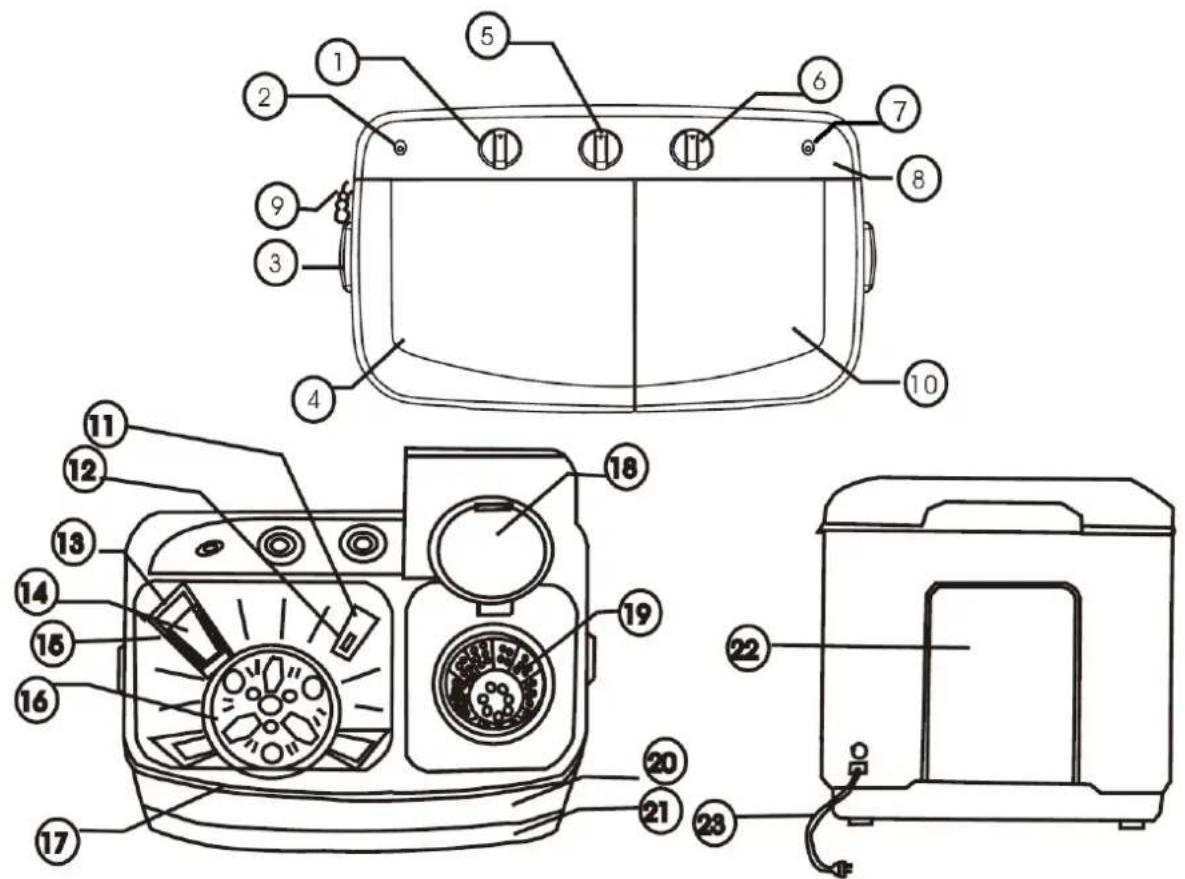 Ulsonix LCLEAN MINI M - Beschreibung des Geräts - 1