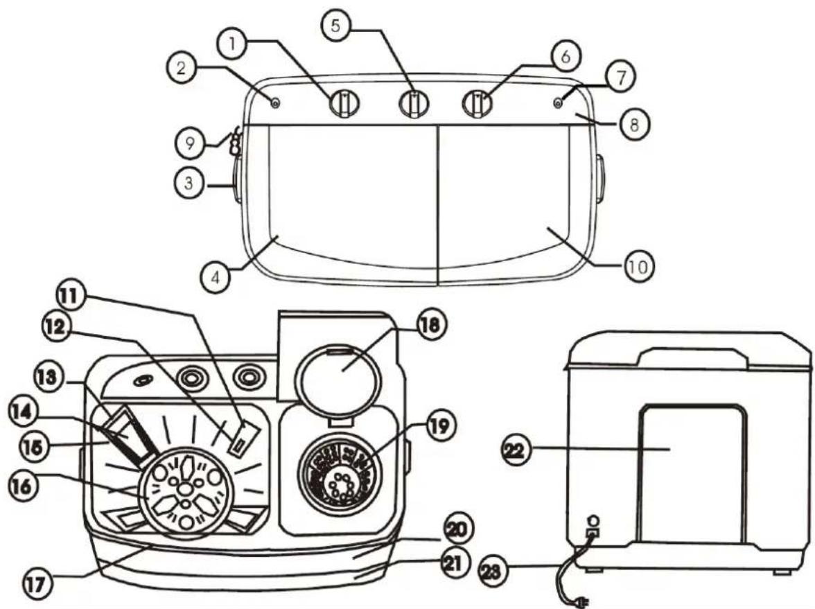 Ulsonix LCLEAN MINI M - Beschrijving van het apparaat - 1