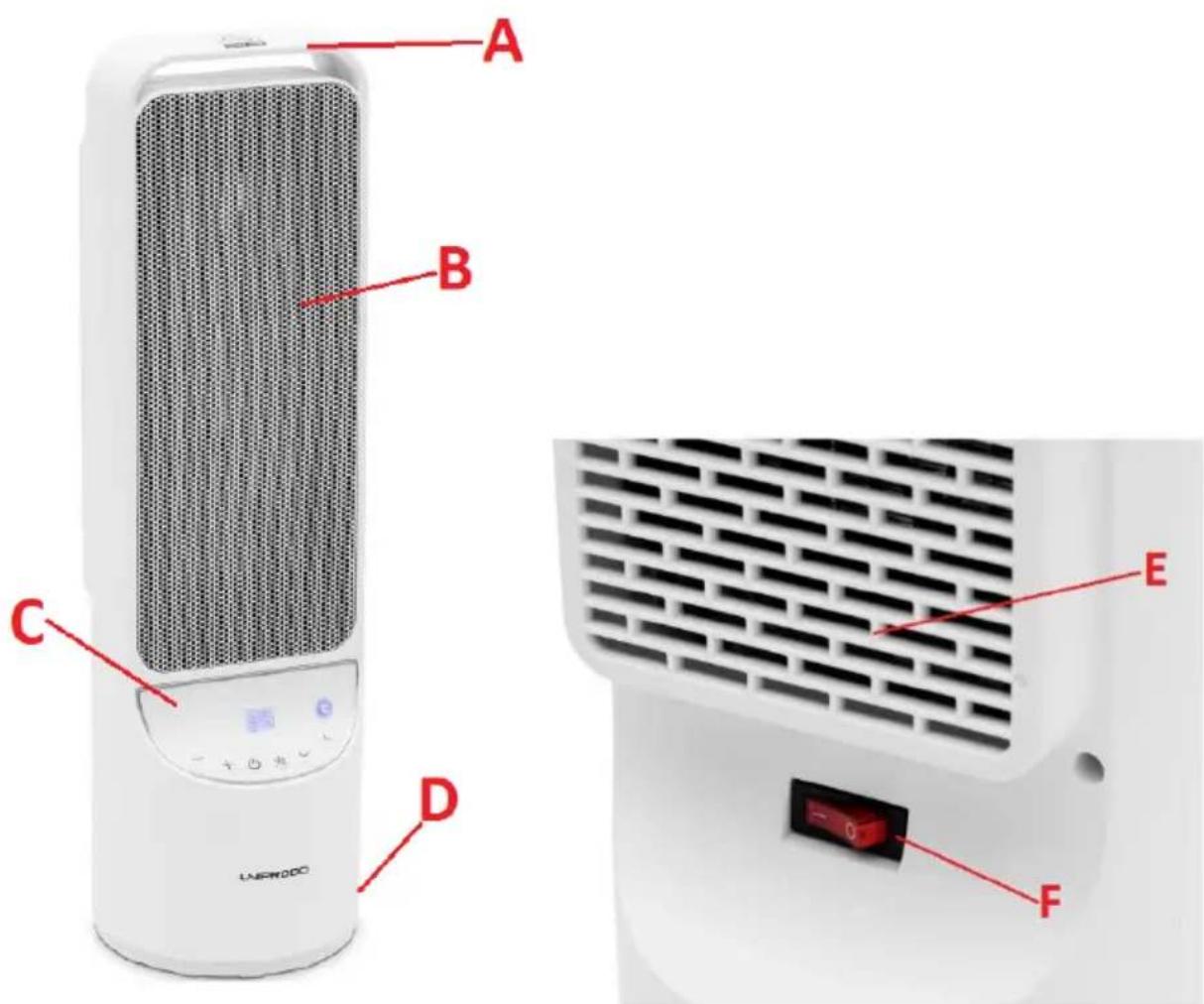 Uniprodo UNI_HEATER_11 - Descripción del producto - 1