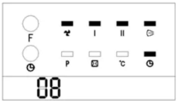 Uniprodo UNI_HEATER_09 - Nastavení časovače - 1