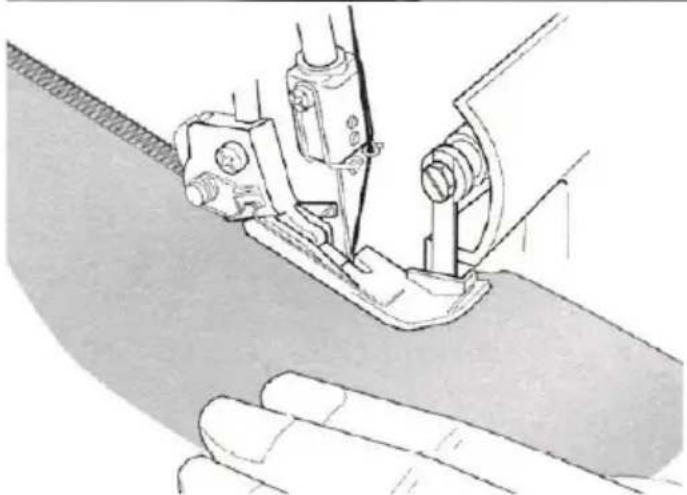 Uniprodo VANDER PRO - Flatlocking a seam - 3