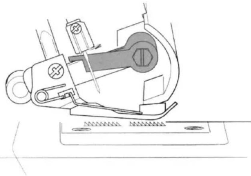 Uniprodo VANDER PRO - How to sew an overlock blind hem - 2