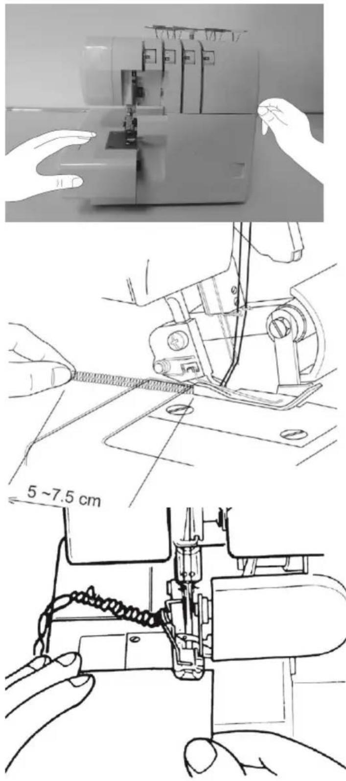 Uniprodo VANDER PRO - Ketting maken en proefnaaien - 1