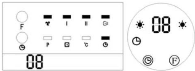 Uniprodo UNI_HEATER_10 - Indstilling af timer - 1