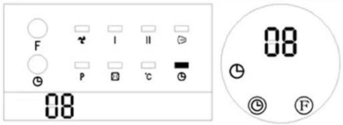 Uniprodo UNI_HEATER_10 - Päällekytkentäajan asettaminen - 1