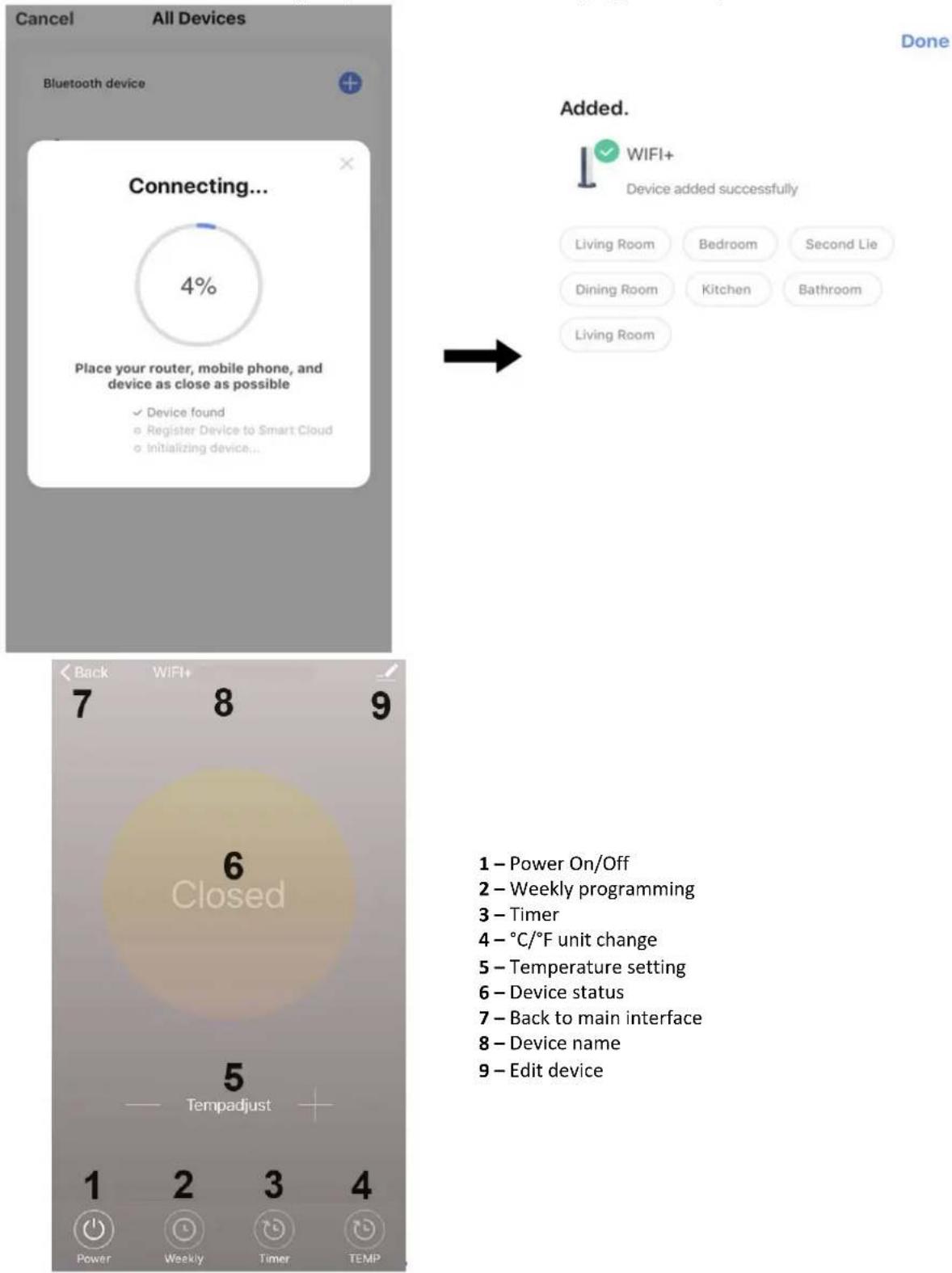 Uniprodo UNI_IHP_01 - Wi-Fi connection - 5