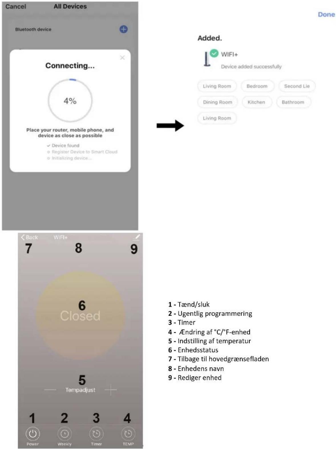 Uniprodo UNI_IHP_01 - Wi-Fi-forbindelse - 5