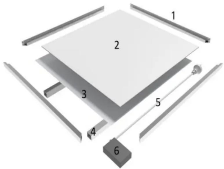 Uniprodo UNI_IHP_01 - Popis zariadenia - 1