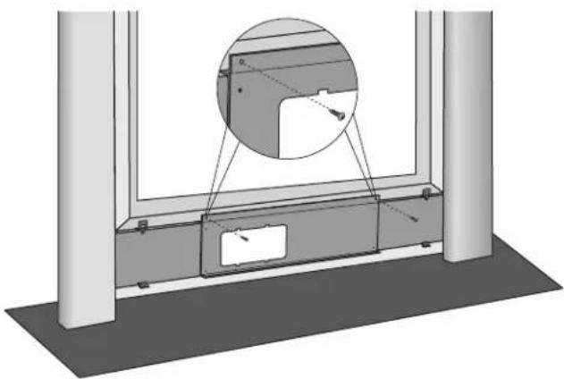 HAIER QPCD05AXMW - ÉTAPE 3 - INSTALLATION DU PANNEAU DE FENÊTRE PRINCIPAL ET DES PANNEAUX DE RACCORD - 7