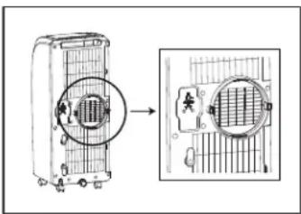 HAIER QPCD05AXMW - STEP 5 - CONNECT EXHAUST HOSE TO THE AIR CONDITIONER - 2