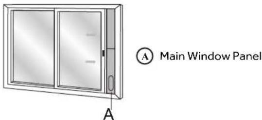 HAIER QPCD05AXMW - STEP 3 - INSTALL MAIN WINDOW PANEL AND EXTENSION PANELS - 2
