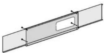 HAIER QPCD05AXMW - STEP 3 - INSTALL MAIN WINDOW PANEL AND EXTENSION PANELS - 3