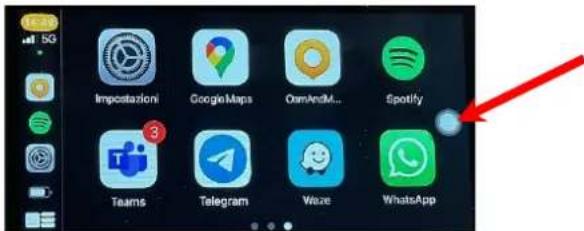 5G Impostazioni Google Maps OsmAndM... Spotify Teams Telegram Weze WhatsApp
