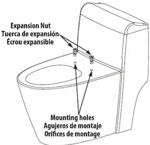 Moen EB2100-E - Enlever le siège de toilette existant. - 1