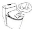 Moen EB2100-E - MAINTENANCE OF LID, SEAT AND PLASTIC PARTS - 1