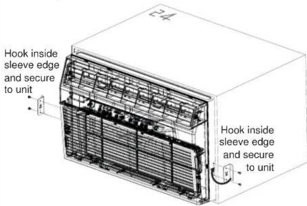 GE AKEQ14DCJ - Security Brackets Installation - 1