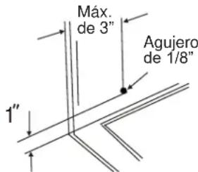 GE AKEQ14DCJ - Cómo Realizar la Instalación en una Carcasa de Pared Preexistente - 2