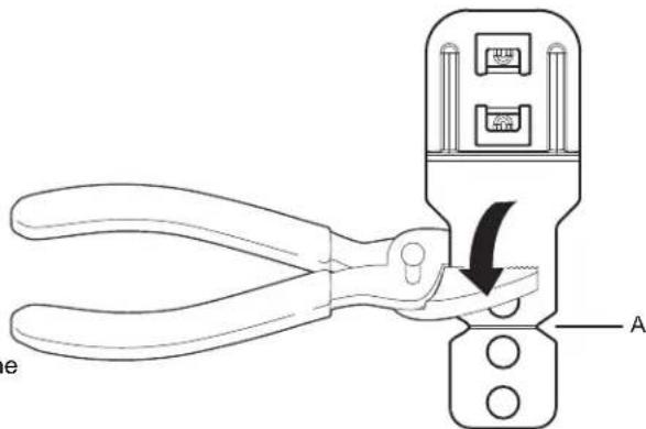 JennAir JDAF5924RM - Break end of the brackets - 1