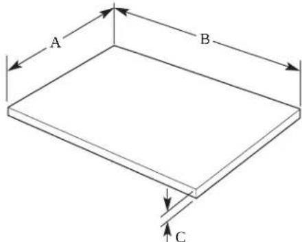 JennAir JDAF5924RM - Dimensions du panneau personnalisé - 1
