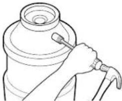JennAir JDAF5924RM - Connect drain hose - 10