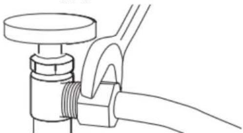 JennAir JDAF5924RM - Attach water supply line - 1