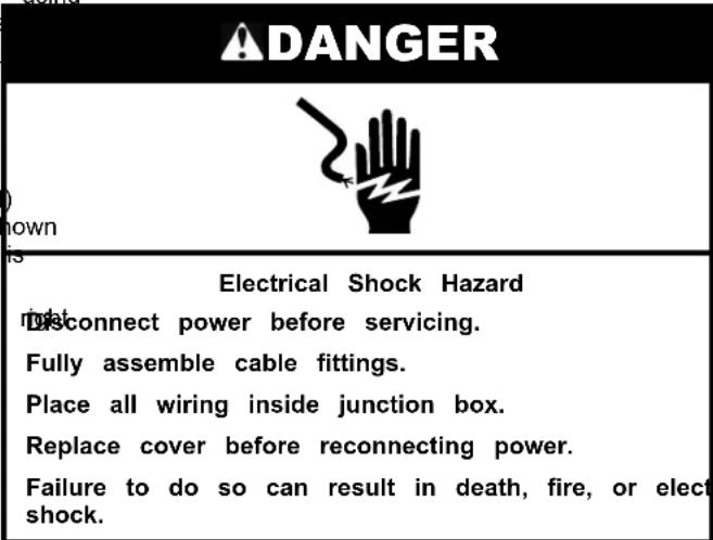 JennAir JDAF5924RL - Power Cord Connection - 2