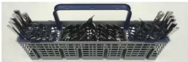 SAMSUNG DW80CG4051SR - RETRAIT DU PANIER SUPÉRIEUR - 2