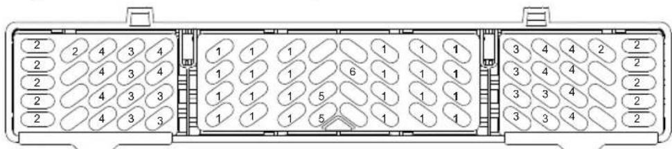 SAMSUNG DW80CG4051SR - USING THE CUTLERY RACK - 2