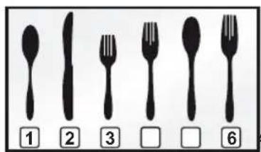 SAMSUNG DW80CG4051SR - USING THE CUTLERY RACK - 4