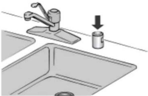 KITCHENAID KDTM405PPS - Brise-siphon de comptoir - 1